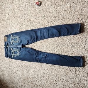 Big star skinny jeans. Size 24, lowrise, stretch